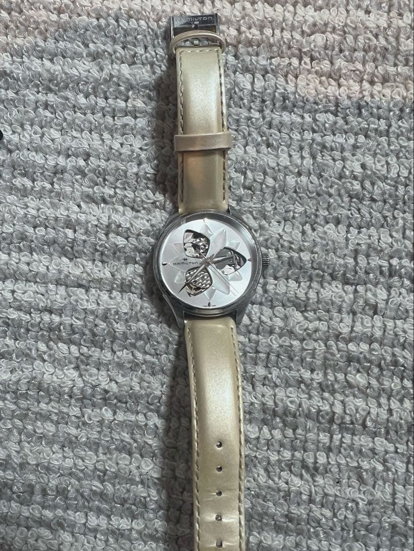 Hamilton Jazzmaster Open Heart Automatic Watch H32115991 Mother of Pearl 34mm image 4