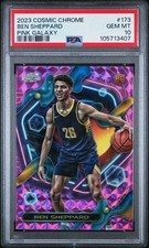 2023 Topps Cosmic Chrome # 173 Ben Sheppard Pink Galaxy PSA 10 Card! GEM MINT!