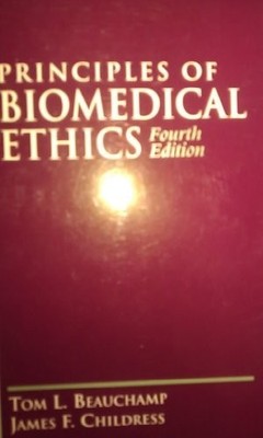 Principles of Biomedical Ethics by Beauchamp, Tom L. Paperback / softback Book