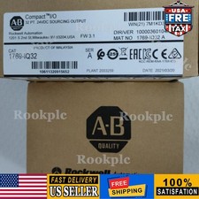 Factory Sealed AB 1769-IQ32 /A CompactLogix 24V DC Input Module 1769IQ32 NEW