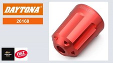 Daytona OEM 26160 Bar End Repair Heavy Weight Outer M8 Red JDM From Japan