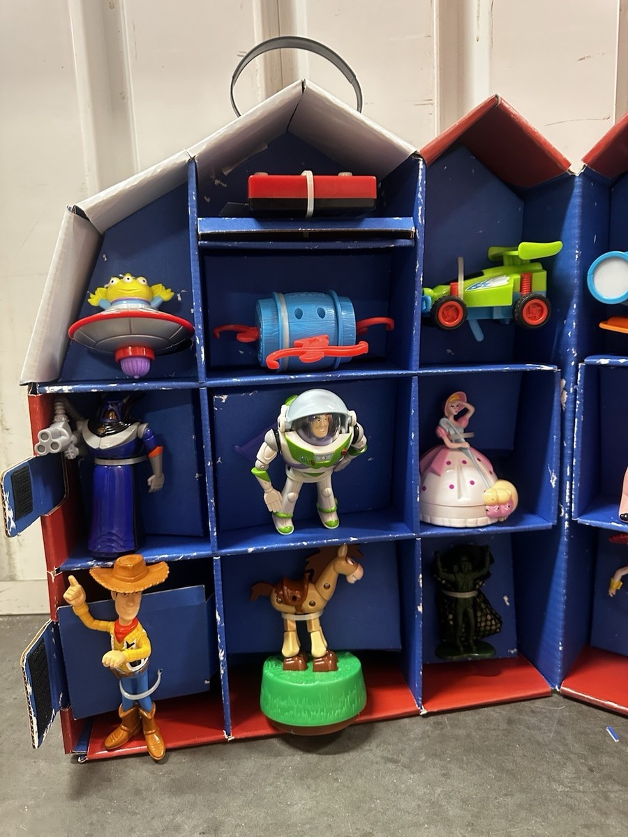 Toy Story 2 McDonald's RARE 1999 Al's Toy Barn Display Set w/ 20