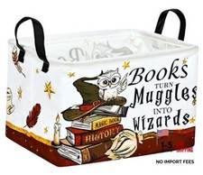 MAIZMZ Kids Reading Book Storage Basket Book Organizer for Nursery Magic Book