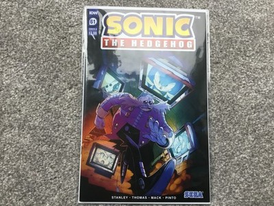 [IDW] Sonic The Hedgehog #61 - Cover B - Very Good Condition