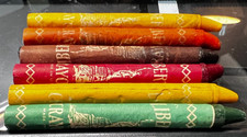 Lot of 6 Vintage Liberty Crayons Made in USA