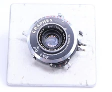 Graflex Optar W.A Wide Angle 90/6.8 90mm f6.8 Graphex Shutter Large Format Lens