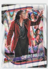 2025 Panini Prizm WNBA #134 Cheryl Miller White Seismic Prizms