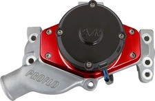 Cvr Sbc Electric Water Pump 55gpm - Red Small Block Chevy 7550r