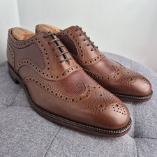 Scarpe eleganti Loake 'E6410' For Next da uomo marrone bicolore marrone brogue 8F