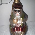 St Nicholas Square Santa Claus Christmas Ornament Drinking Beach Palm Tree Surf — photo 3