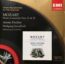 Wolfgang Amadeus Mozart, Annie Fischer, Wolfgang Sawallisch, Philharmonia Orches