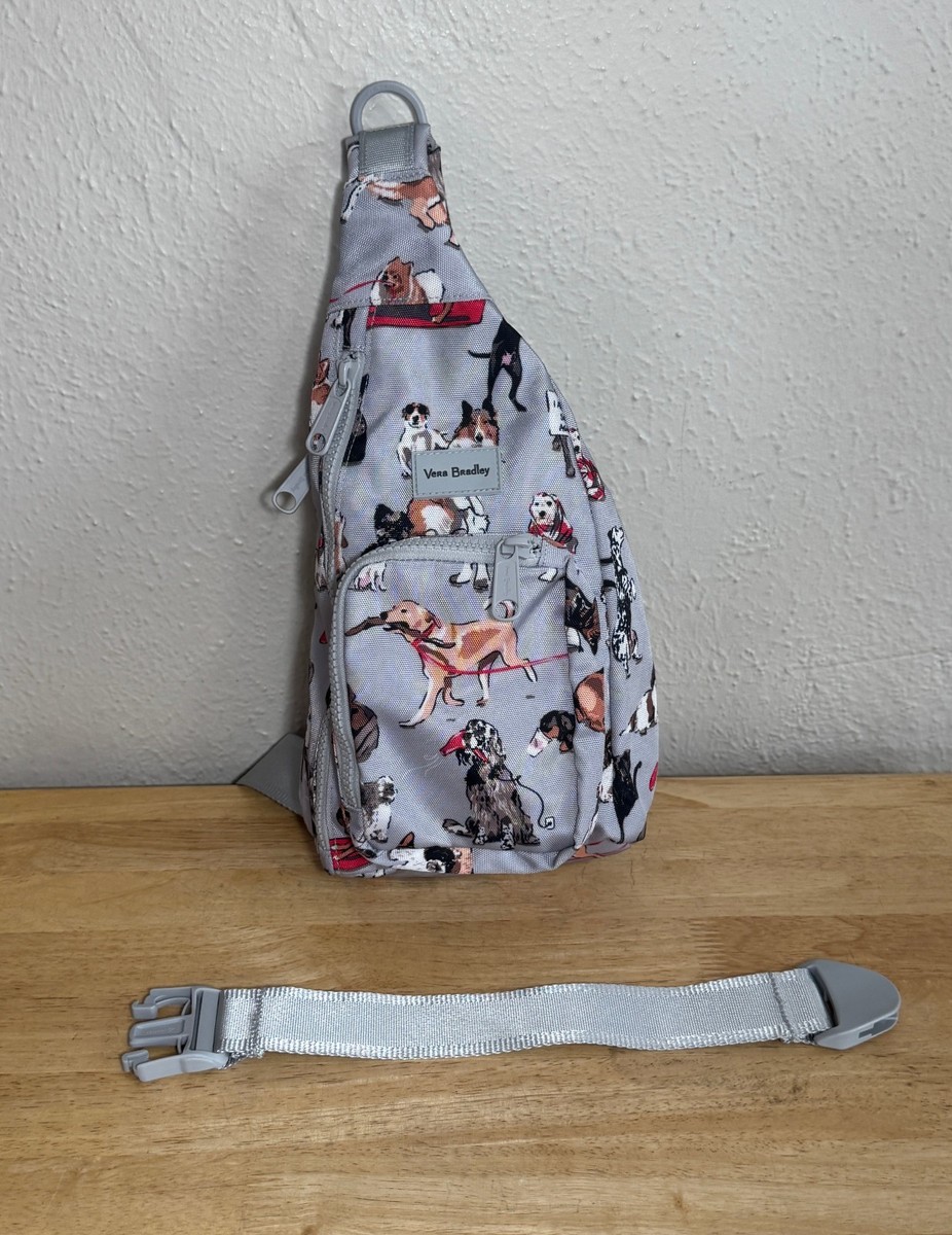 ebay vera bradley mini backpack Vera Bradley Mini Sling Backpack Best in Show Dogs!