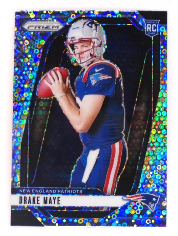 Drake Maye 2024 Panini Prizm #12 No Huddle Rookie Variation RC