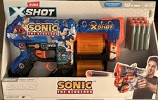 ZURU X-Shot SKINS Dread Dart Blaster Sonic the Hedgehog