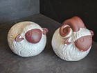 Setof 2 Italian Pottery Ram and Sheep Statues — photo 7