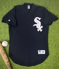 Vintage 1992 Russell Athletic Chicago White Sox Frank Thomas BP MLB Jersey 44/L