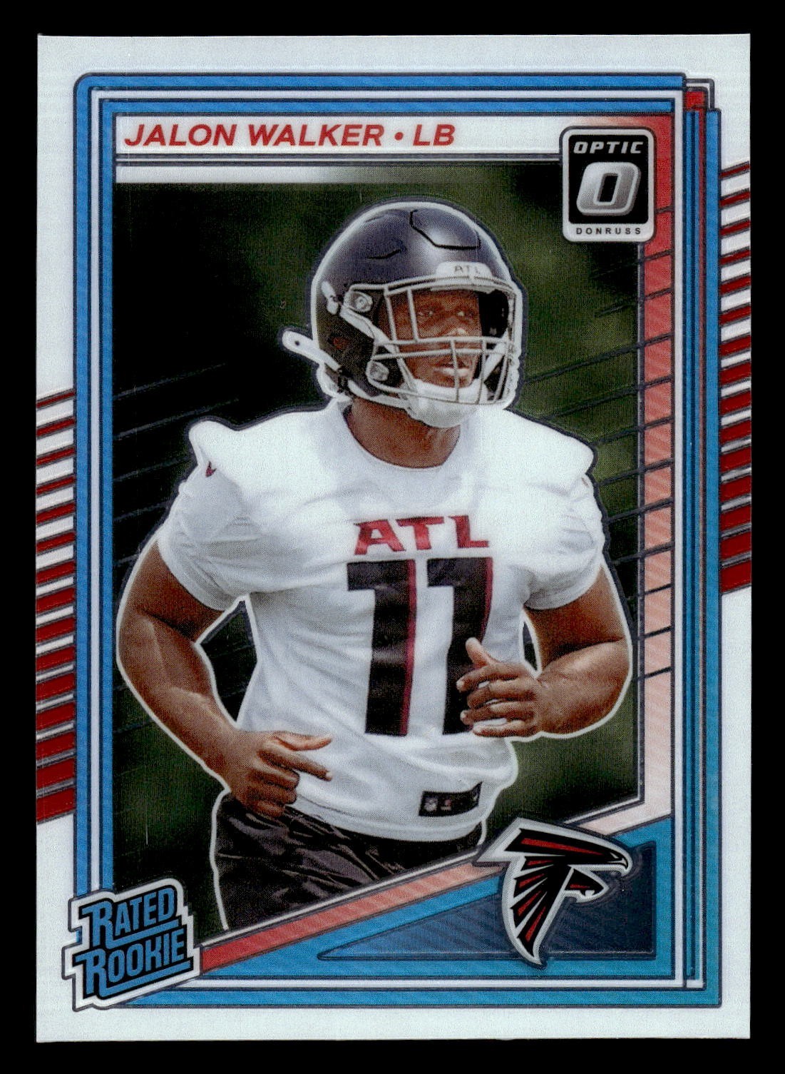 2025 Panini Donruss Optic - Rated Rookie Jalon Walker #290 (RC)