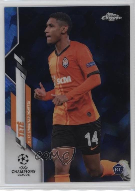2019-20 Topps Chrome UCL Sapphire Edition Tete #43 Rookie RC 4z8