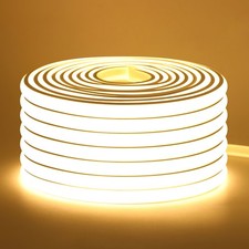Outdoor Neon COB LED Strip Lights Dimmable 220V Flex Tape Lights Waterproof IP67