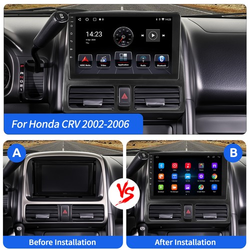 Radio estéreo GPS navegación WIFI para Honda CRV 2002-2026 Apple Carplay Android 14 - Imagen 4 de 12