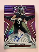 2024 Panini Rookies & Stars - Drake London #6 /25 Auto
