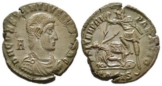 FITZ Rome Constantius Gallus Caesar Centenionalis Siscia Ancient Coin µMAS193