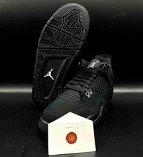 Air Jordan 4 Retro Grade School Black Cat 2025 IB4171-010