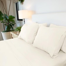 Lux Collection Sheet Set, 3-Piece Microfiber Sheets Pillowcases - Ultra-Sof...