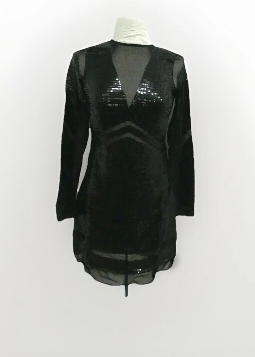 Glitter Party/Cocktail Long Sleeve Dresses for Women for sale | eBay UK
