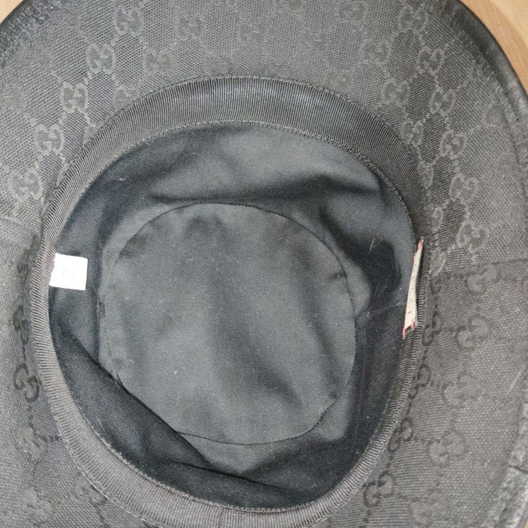 GUCCI Interlocking GG Logo Pattern Canvas Black B… - image 8