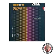 New STIGA Table Tennis Rubber High-Grain Rubber Vertical 20 Black Thin