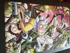 Rick and Morty Poster 36x24 Cartoon Sci-Fi Animation TV Show Adult Swim