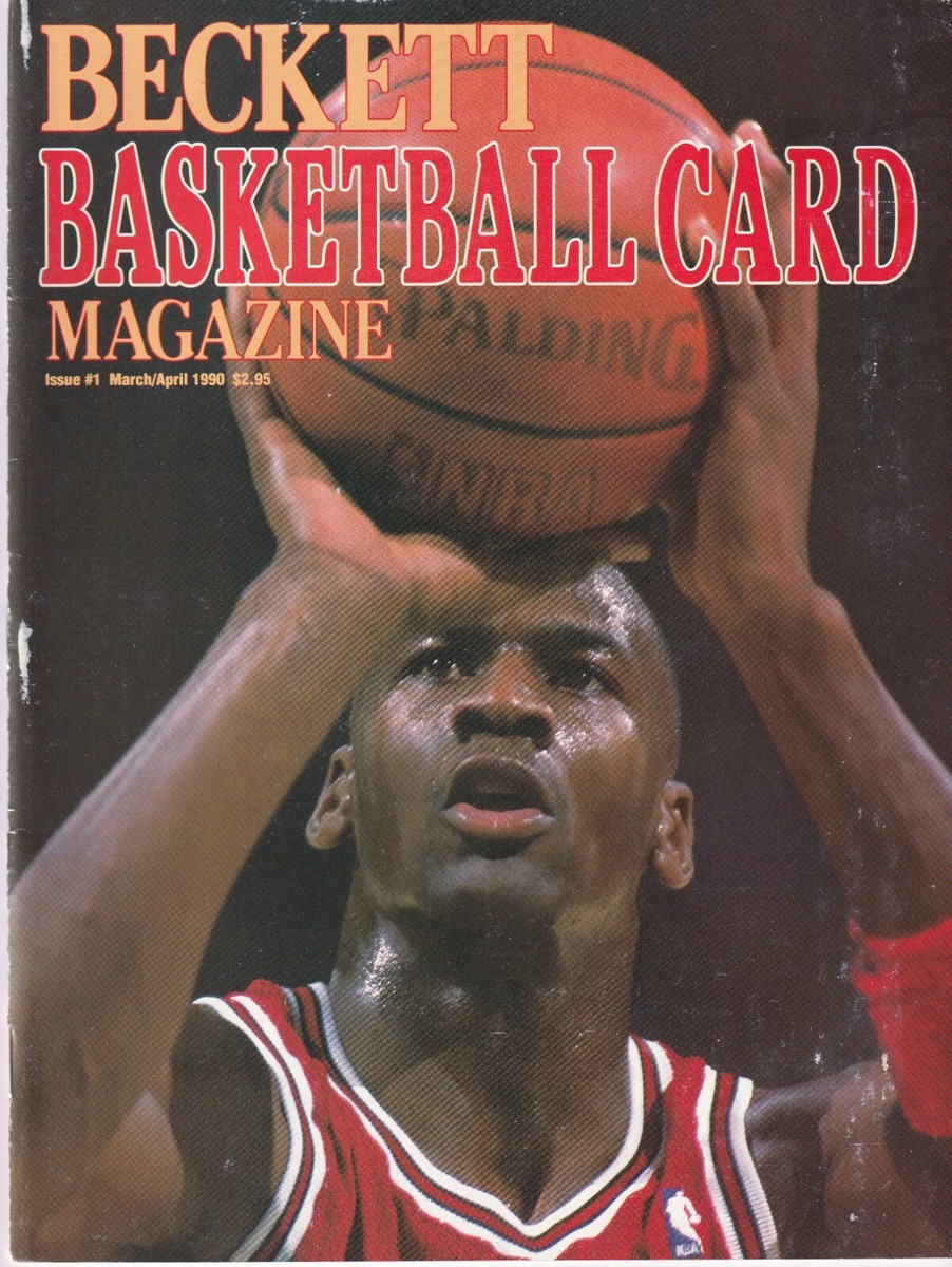 Michael Jordan 1990 Beckett Price Guide #1 Premier Issue | eBay