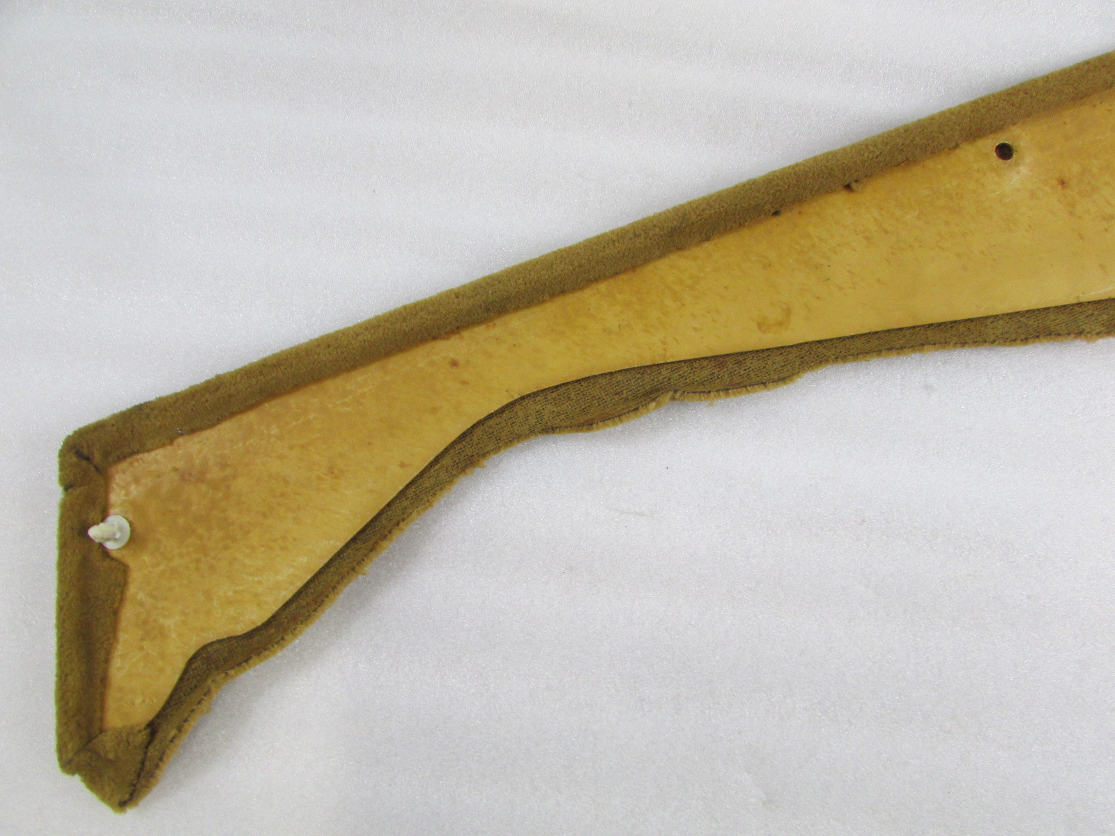 Ferrari 348, LH, Left Lower Door Carpet Panel, Beige, Used