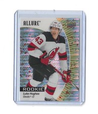 23-24 Allure Gold Glitter Bomb Luke Hughes RC/199