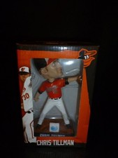 BALTIMORE ORIOLES CHRIS TILLMAN 2014 SGA BOBBLE HEAD LTD NIB BOBBIN FAN'S CHOICE