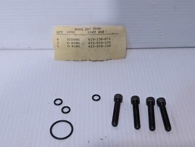 MODU FLO PUMP 4 SCREWS 419130070 4 RINGS 422010100/180