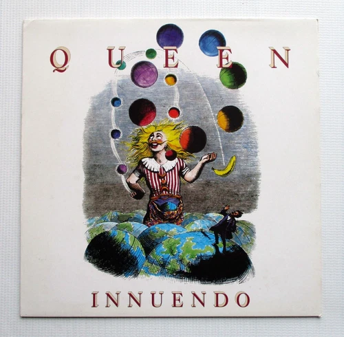 Queen Innuendo UK 1st Press 1991 Vinyl LP Album Parlophone Record PCSD 115