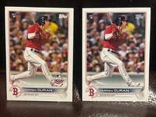 2022 Topps Opening Day Jarren Duran RC #148 & Base RC #187 Red Sox