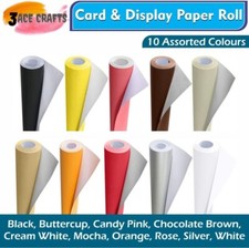 10 Poster Paper Rolls For Gift Wrapping School Notice Board Craft - 76cm x 10m
