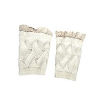 Knitted Boot Cuffs - Boot Toppers Short Leg Warmers