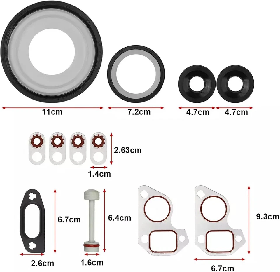 Juego de juntas GEN 3 III LS para 99-11 Chevrolet GMC LS1 LS6 LQ4 4,8 L 5,3 L 5,7 L Foto 2 de 4