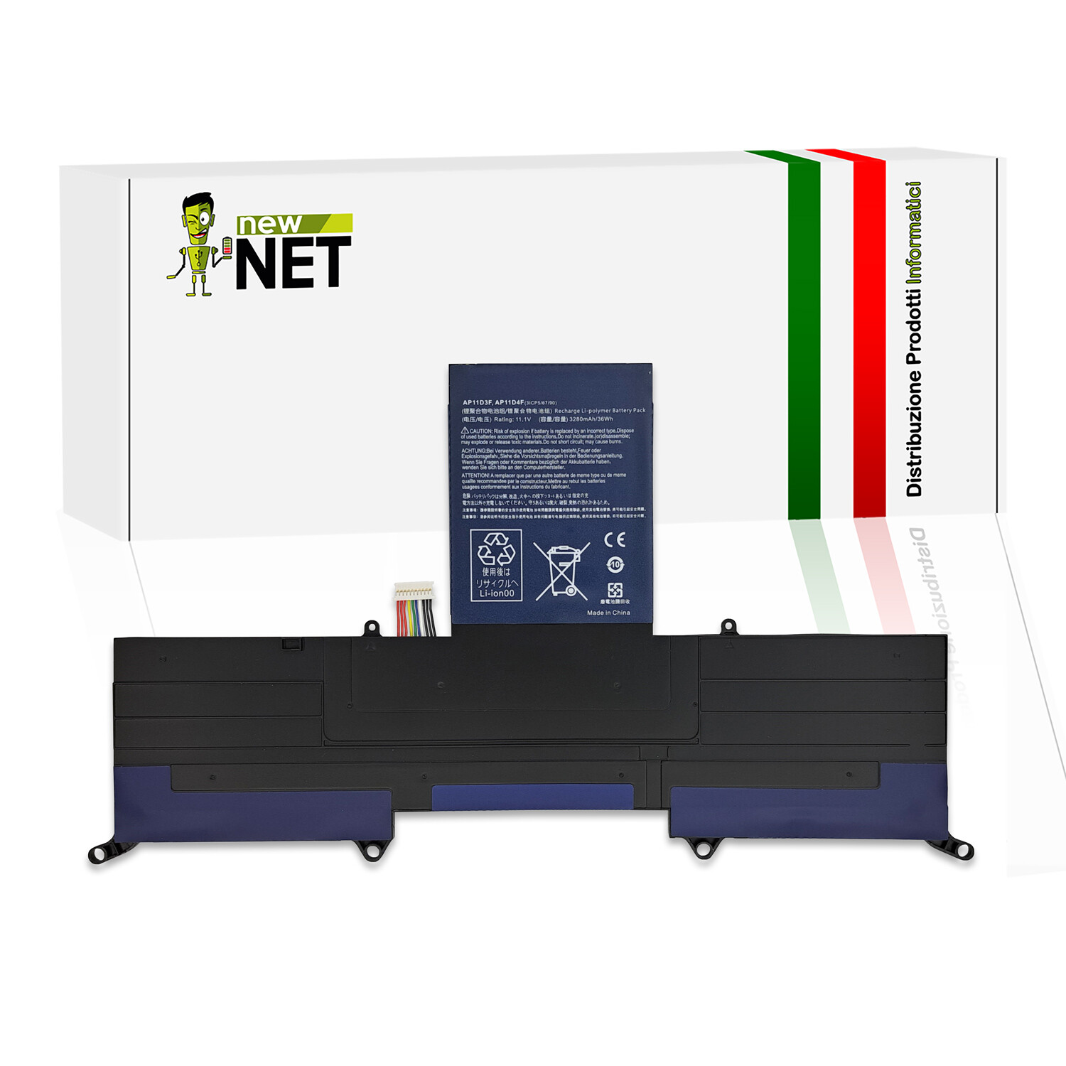 Batteria Acer Aspire S3-391-6616 S3-391-6676 | 11.1V 36Wh Sostituzione