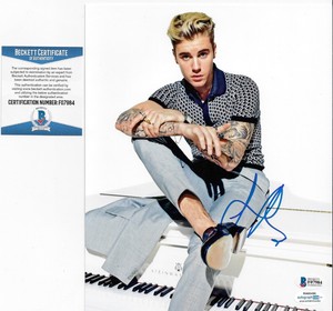 Details About Justin Bieber Signed 8x10 Photo Bas Coa Autograph F07984 Beckett Rare details about justin bieber signed 8x10 photo bas coa autograph f07984 beckett rare