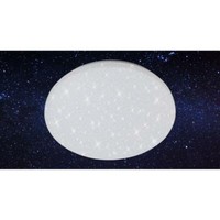 Briloner Led Sternenhimmel-Deckenleuchte-Klassisch Kunststoff-Metall Weiß 22X5Cm