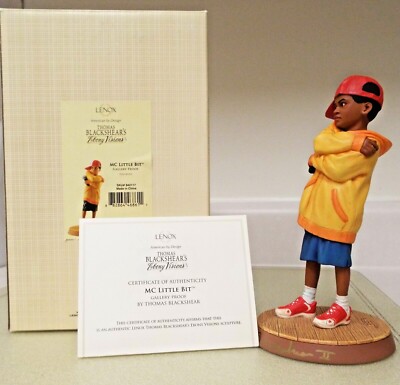 THOMAS BLACKSHEAR'S EBONY VISIONS    ''MC LITTLE BIT'' ... SIGNED