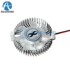DC5V/12V Aluminum Heatsink fan Cooling Fan Computer CPU Case Cooler 4300RPM
