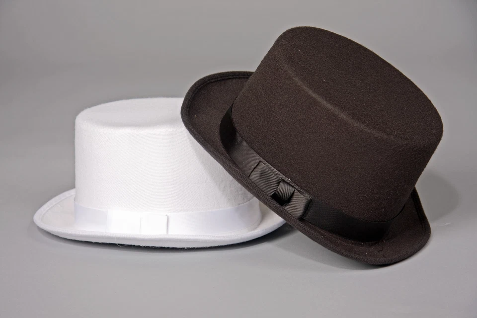 Zylinder Farbe schwarz Hutgröße 61