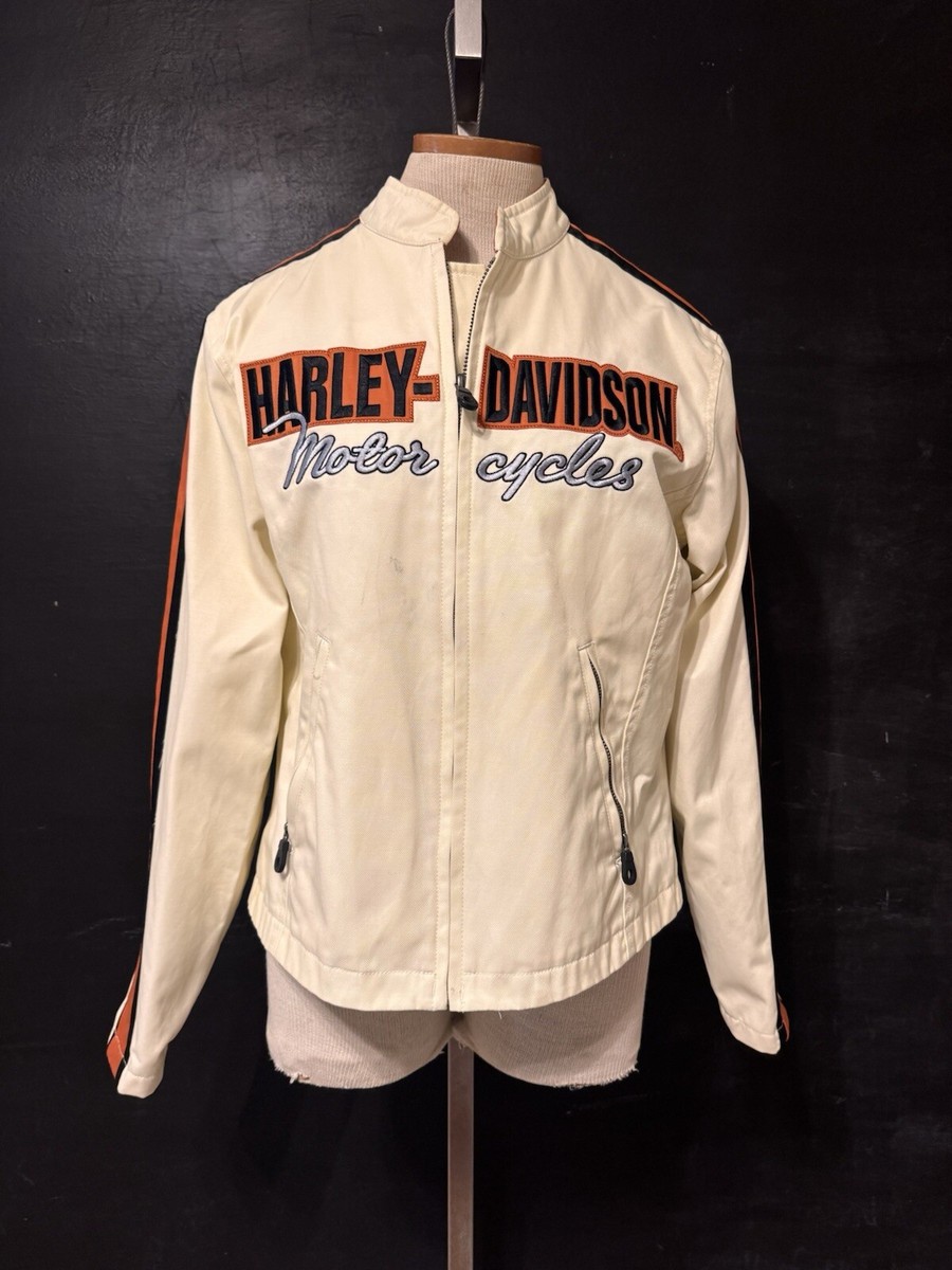 Riding Jacket Rn 103819 Ca 03402 Harley-Davidson Jacket Beige