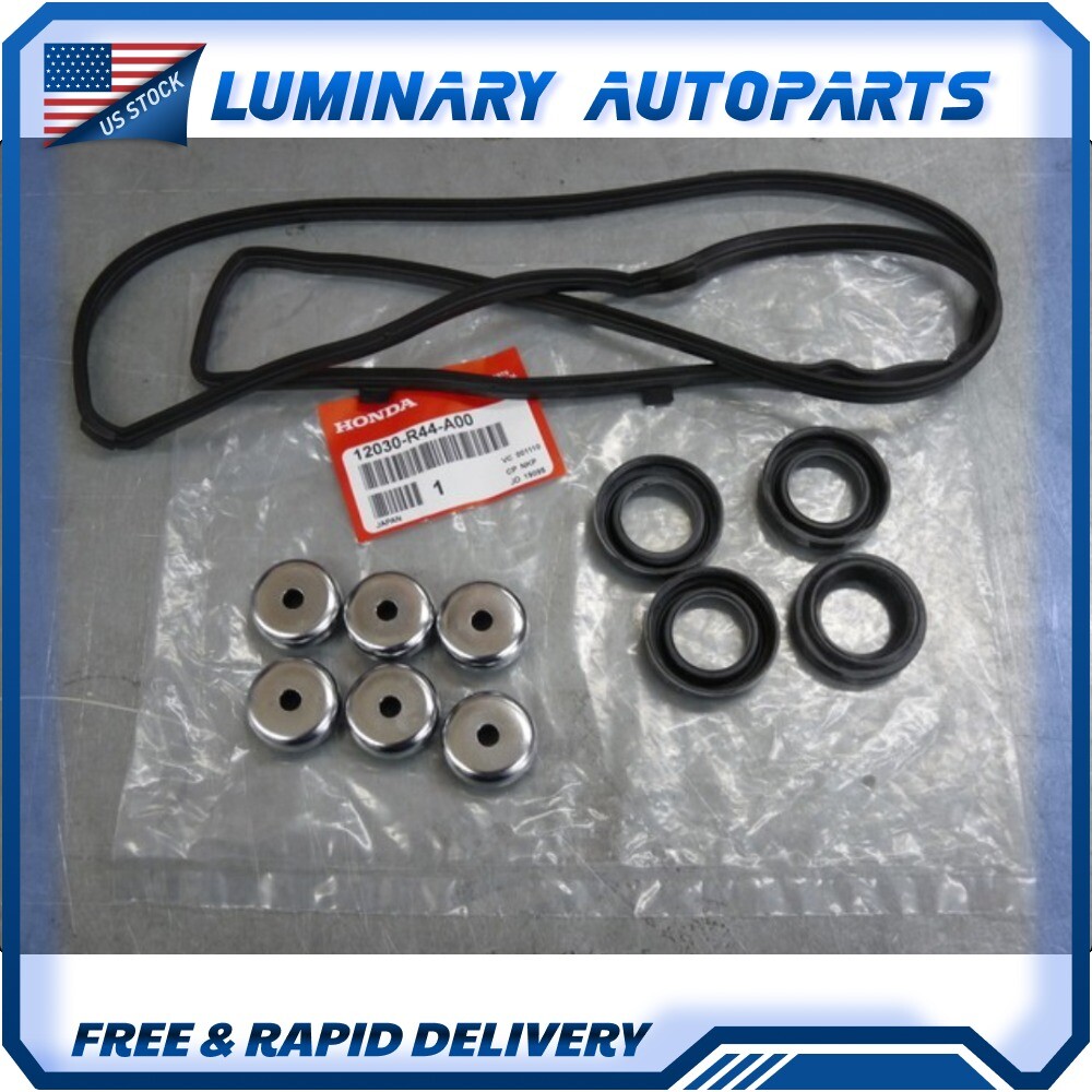OEM Valve Cover Gasket Kit FULL SEAL SET 12030-R44-A00 for 2008-2015 Honda Acura